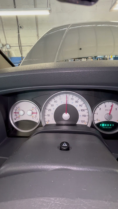 Dodge & Chrysler Gauge Test And Reset Procedure/Instrument Cluster Test And Relearn Procedure #short