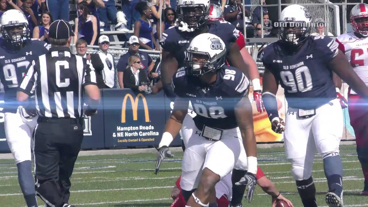 ODU Football: 2015 Defensive Highlights - YouTube