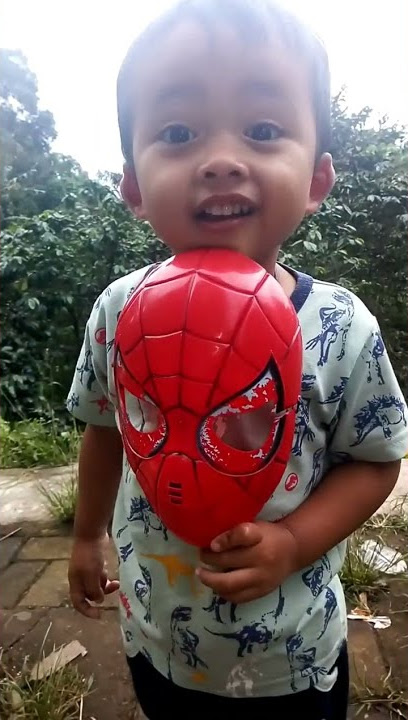 Abirru Pakai Topeng Spiderman #short