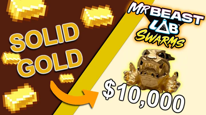 I WON MrBeast's $10,000 GOLD SWARM #MooseToysPromotionWinner