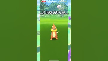how to do a quick catch in Pokemon Go 2023 tutorial #pokemongo #pokemongoshorts