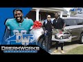 Miami Dolphins DE Charles Harris surprises handicapped Mom with Chrysler Van and House!