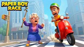 Paper Boy Race : Running Games | Gameplay 1 screenshot 1