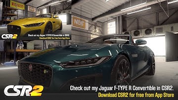 【CSR2】F-TYPE R Convertible (purple/gold), shift & tune for 8.09x (8.14x)