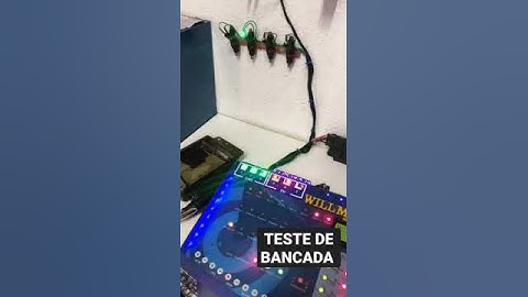 TESTE DE BANCADA DE MODULO DE INJEÇÃO