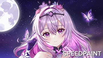 Castorice Procreate Speedpaint (Honkai: Star Rail) | Full Drawing Process