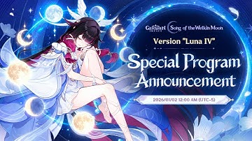 NEW! Version 6.3 SPECIAL PROGRAM "Luna IV": THEY BUFFED COLUMBINA | Genshin Impact