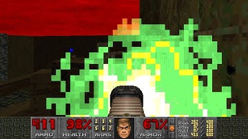 Doom The Plutonia Experiment Map 13. The Crypt 100%Walkthrough Ultra Violence No Commentary
