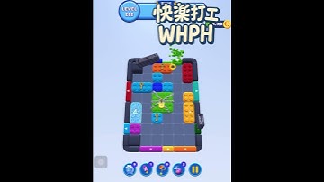 @shorts [solution\walkthrough]color block jam - level 222