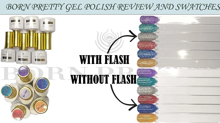 Born Pretty Product Review|| Reflective Glitter Gel Polish|| @BornPrettyBPS