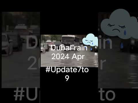 Dubai Under Thunderstorm Dubai Dubai Dob Gaya