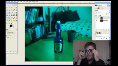 3D Red/Cyan Image Creation in GIMP Tutorial