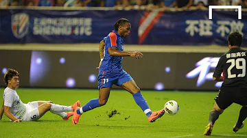 Drogba scores first goals for Shanghai Shenhua