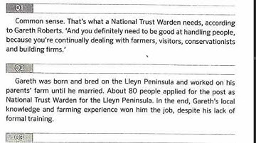 Multilevel reading part 3 exercise 10