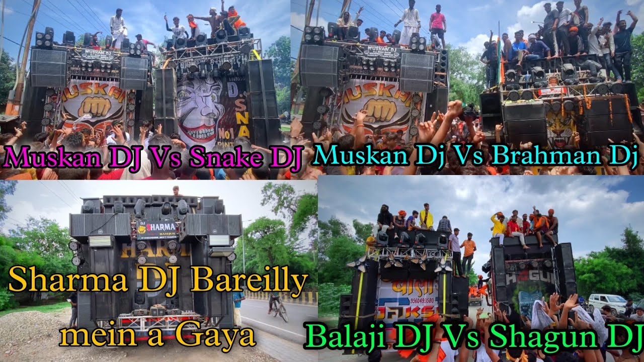 Muskan DJ Vs snake DJ, Muskan DJ Vs Brahman DJ, Balaji DJ Vs Shagun DJ