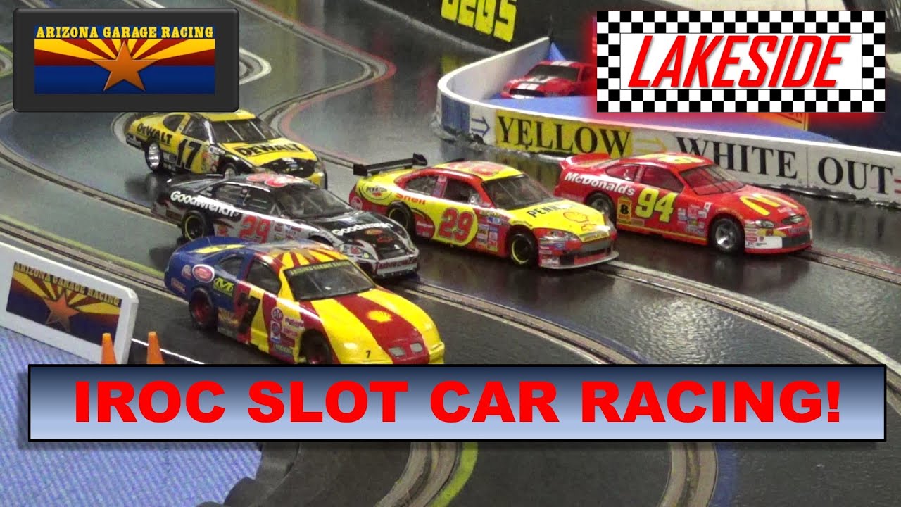 IROC Style Slot Car Racing Classes! Fun for All! YouTube