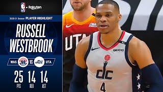 【今日も今日とてトリプルダブル】ラッセル・ウェストブルックが5戦連続のトリプルダブル!|NBAハイライト(2021/4/13)【NBA Rakuten】