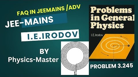 3.245. A thin insulated wire forms a plane spiral of N = 100 tight .. IE Irodov by Ujwal Kumar