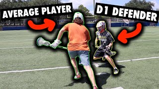 D1 Lacrosse Defender Shows Me His Training Routine (Bryant Lacrosse Keaton Jones)