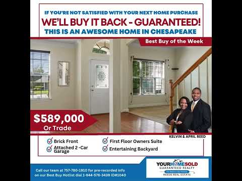 3409 Kenley Ct, Chesapeake, VA home video tour