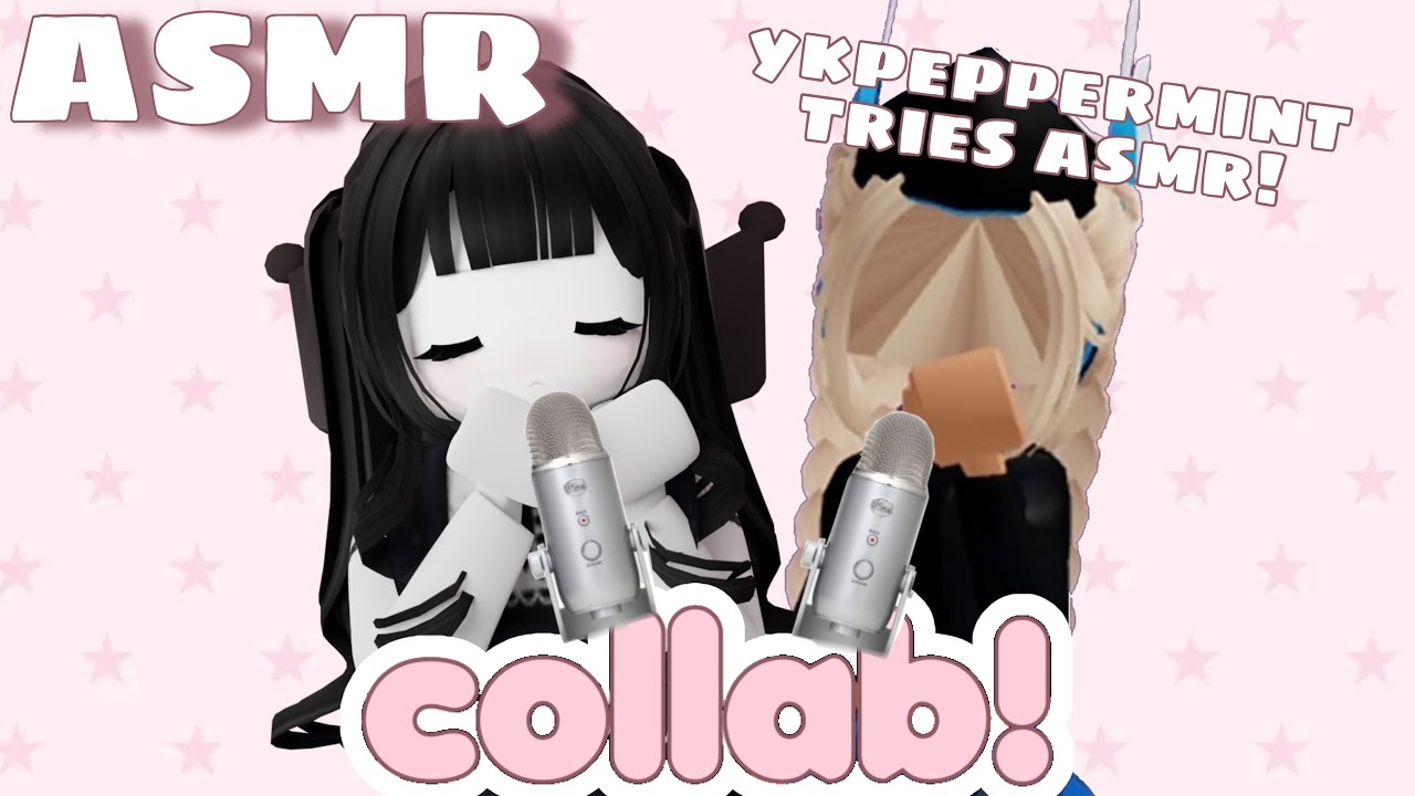 Roblox ASMR - @YKPeppermint Tries ASMR for the First Time!