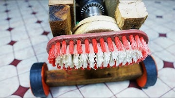 Home made  Floor Cleaning Machine | DIY.