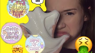 REVIEWING my Followers CEREAL MILK RECREATIONS!! POPULAR INSTAGRAM SLIME REVIEW!!