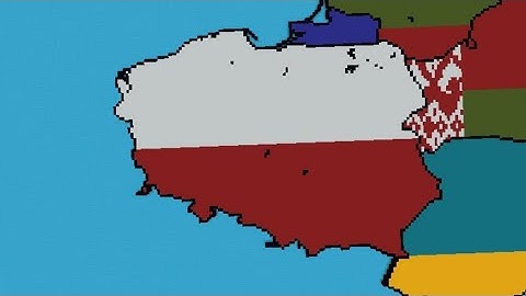 building big scale poland in minecraft