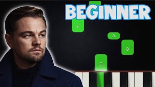 Time Inception - Hans Zimmer / BEGINNER PIANO TUTORIAL