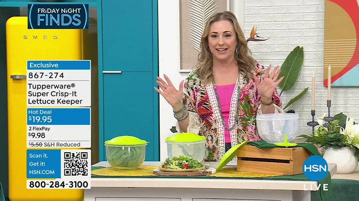 Tupperware Super CrispIt Lettuce Keeper