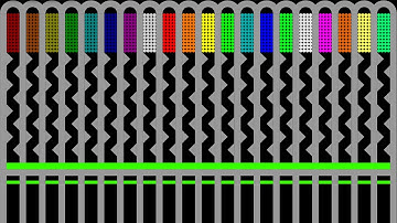 Mix and Separate - The Team Marble Race ASRM 40 in Algodoo