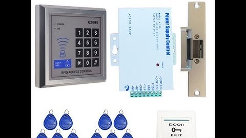 Fechadura Eletronica  Arduino RFID Relay + Keypad (Door Lock)
