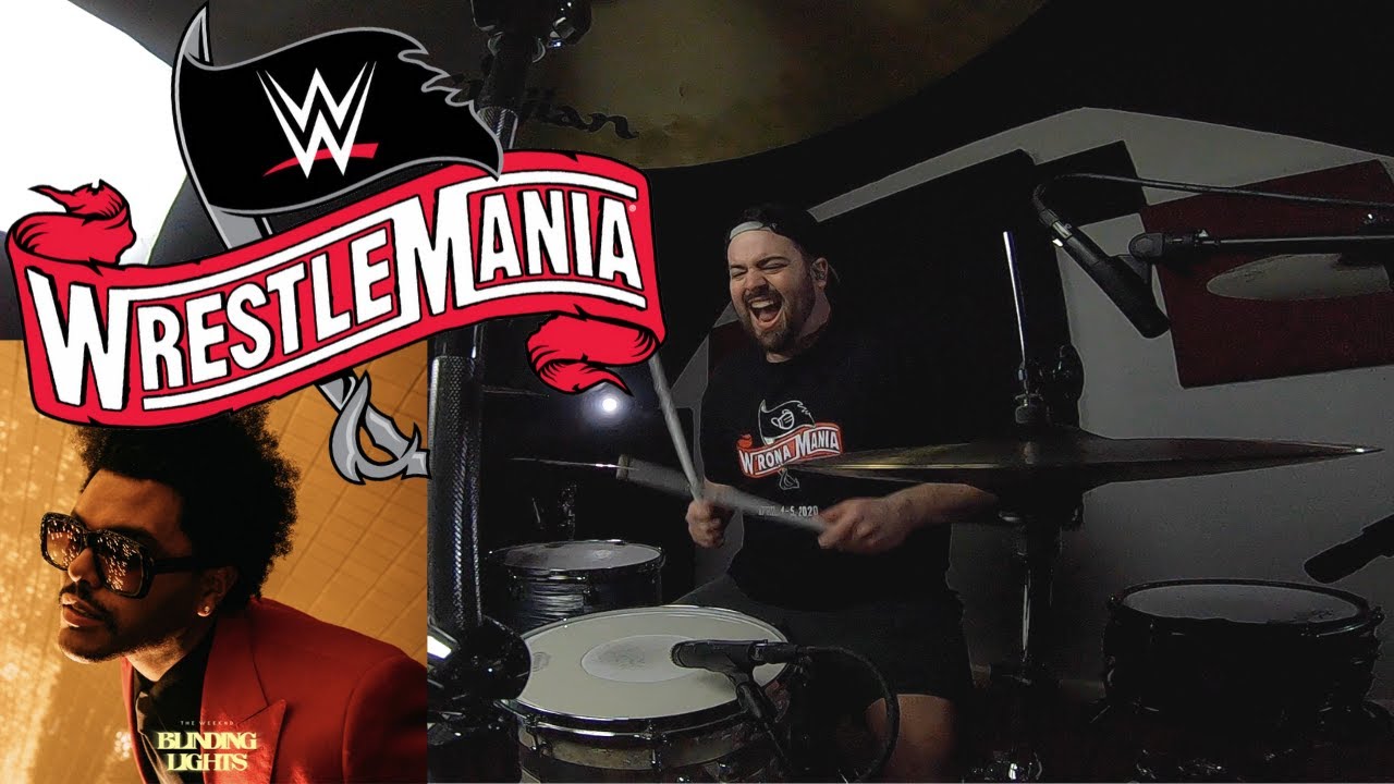 The Weeknd - Blinding Lights Wrestlemania 36 Theme Song WWE - YouTube