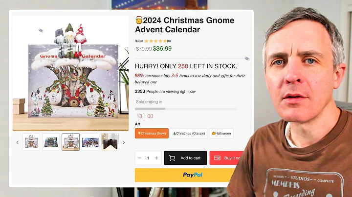 Paceous.com Reviews Scam for Christmas Gnome Advent Calendar, Explained