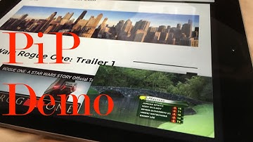 Picture in Picture Mode on the iPad Pro 9.7"