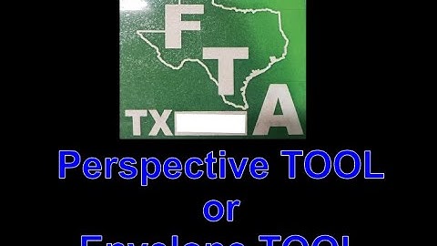 CorelDraw Tips & Tricks NO Perspective Tool use the Envelope Tool