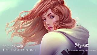 Spider Gwen Time Lapse