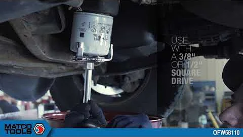 3 Leg Oil Filter Wrench with Adapter - OFW58110