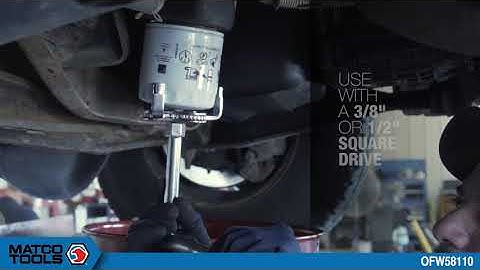 3 Leg Oil Filter Wrench with Adapter - OFW58110