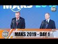 MAKS 2019 International Defense Aviation Air Show Space Salon Zhukovsky...