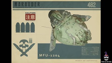 Marauder | A look at the menus | NEW Pre Alpha game