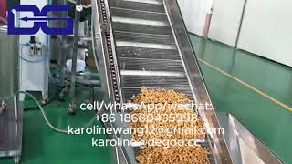 automatic batch frying machine for snack pellet chips food basket batch fryer equipment by DG