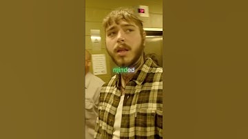 Thumbnail of Post Malone's message to haters 😳