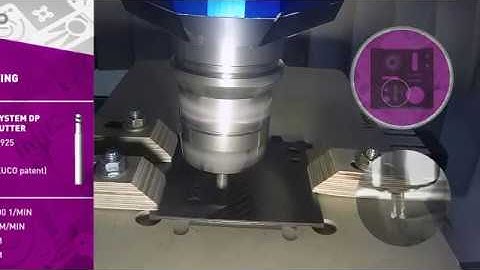 CFRP Grooving with 186925 p-System Grooving Cutter