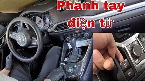 Cách cài đặt bảo dưỡng phanh cho xe có phanh tay điện tử .Parking Brake |Manh oto vlog