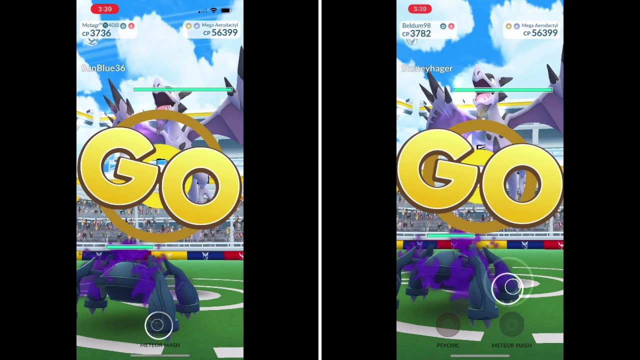 Duo Mega Aerodactyl (No Weather Boost)