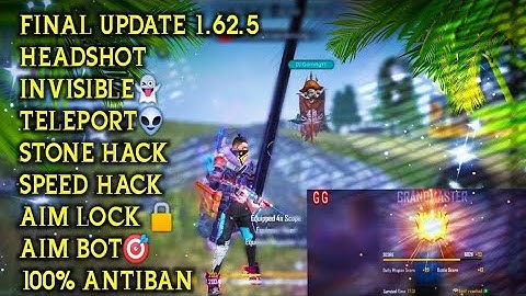 Script free fire 1.65.3, Invisible Hack, Gost Hack, Stone Hack, Location Hack, Speed Hack, Easy Use✅
