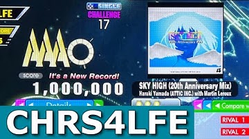 SKY HIGH (20th Anniversary Mix) (CSP-17) MFC 1,000,000 [DDR A3]