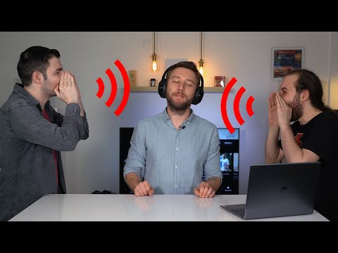 Video: İnsan kulaklıkları gürültü önleyici mi?
