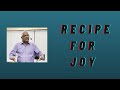 Recipe for Joy